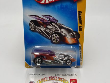 2009 Hot Wheels New Models #40 Draggin Tail Purple Orange DD8 Discount