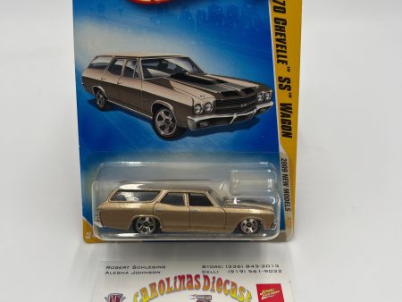 2009 Hot Wheels New Models #19 70 Chevelle SS Wagon Gold 10i For Sale