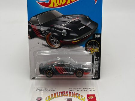 2017 Hot Wheels Super Treasure Hunt Nissan Fairlady Z Black Advan W Protector Supply