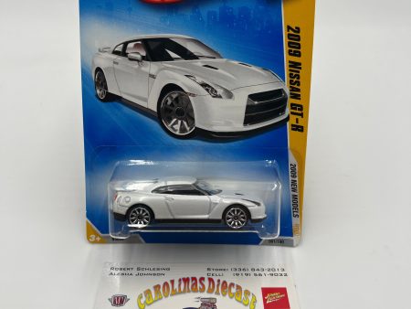 2009 Hot Wheels New Models #1 2009 Nissan GT-R White SR Online Hot Sale