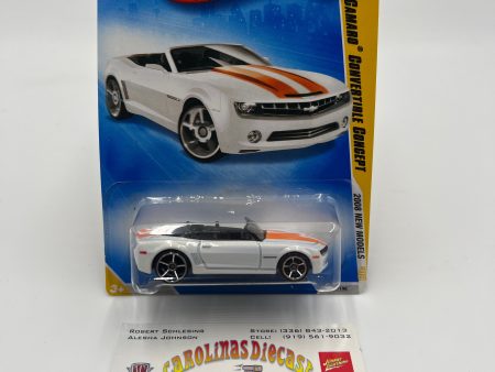 2009 Hot Wheels New Models #37 Camaro Convertible Concept White 15A on Sale