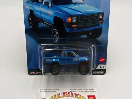 2021 Hot Wheels Car Culture Toyota #2 87 Toyota Pickup Truck Blue W Protector Online