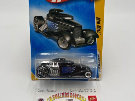 2009 Hot Wheels New Models #12 Mid Mill Black Hot on Sale