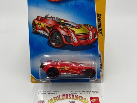 2009 Hot Wheels New Models #36 Gearonimo Red CC7 For Discount