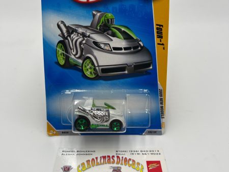 2009 Hot Wheels New Models #35 Four-1 White BB7 For Sale