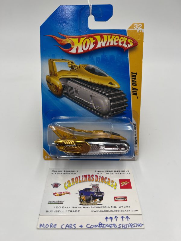 2009 Hot Wheels New Models #32 Tread Air Gold AA8 Online