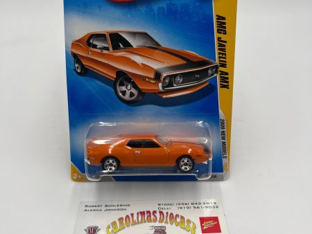 2009 Hot Wheels New Models #16 AMC Javelin AMX Orange 46A Sale