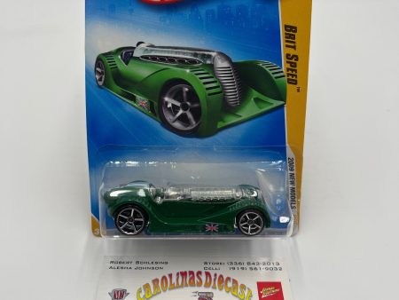 2009 Hot Wheels New Models #4 Brit Speed Green aa6 Hot on Sale