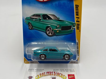 2009 Hot Wheels New Models #23 Custom V-8 Vega Light Blue 9H Online now