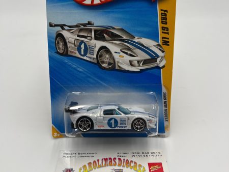 2009 Hot Wheels New Models #39 Ford GT LM White 30E Supply