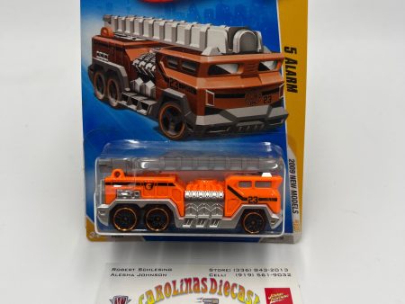 2009 Hot Wheels New Models #6 5 Alarm Orange 116D Supply