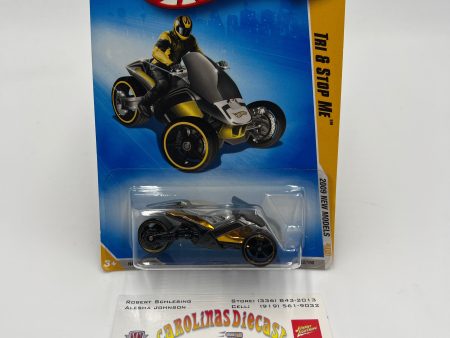 2009 Hot Wheels New Models #22 Tri & Stop Me Gray Gold BB9 Online