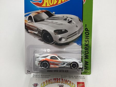 2015 Hot Wheels #236 DODGE VIPER SRT10 ACR White 39C For Cheap