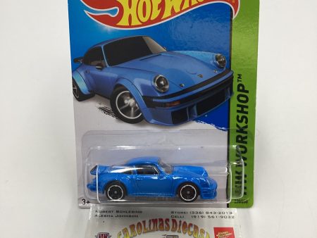 2015 Hot Wheels #220 Porsche 934 Turbo RSR Light Blue 99A Supply