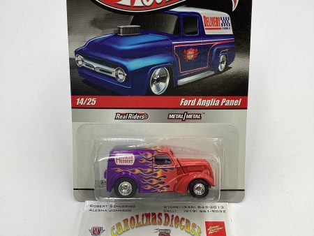 2010 Hot Wheels Premium Delivery Slick Rides #14 Ford Anglia Panel Purple  Orange 245M Discount