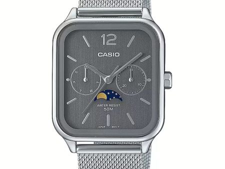 Men s Watch Casio MTP-M305M-8AVER Grey Silver on Sale