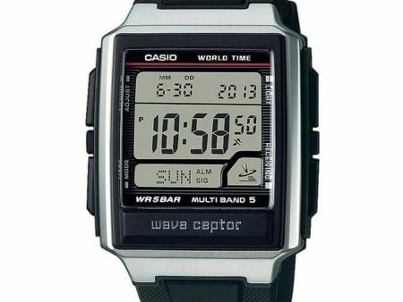 Men s Watch Casio WAVE CEPTOR - WORLD TIME. (Ø 39 mm) on Sale