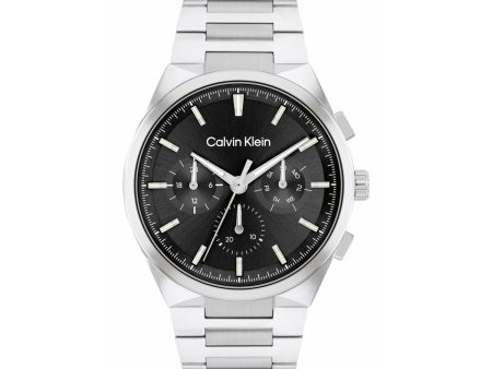 Men s Watch Calvin Klein 25200459 Silver on Sale