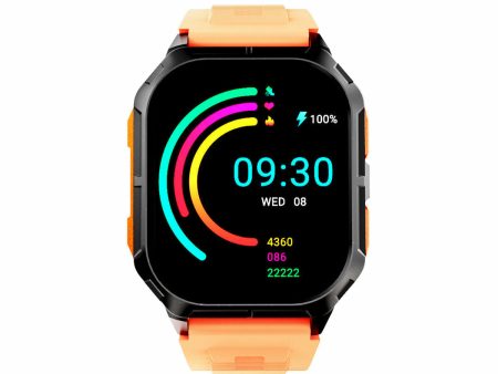 Smartwatch HiFuture ULTRA 3 41 mm Black Orange Hot on Sale