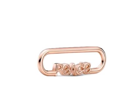 Ladies  Beads Pandora STYLING PEACE WORD LINK Supply